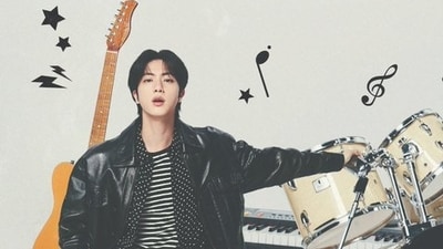 BTS' Jin is all set for his first solo in June. BTS' Jin is all set for his first solo in June.