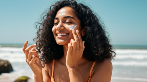 The best sunscreen lotion for sensitive skin can keep the irritation away. (Adobe Stock) The best sunscreen lotion for sensitive skin can keep the irritation away. (Adobe Stock)