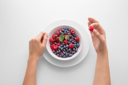 Berries provide high volume for very few calories. (Shutterstock) Berries provide high volume for very few calories. (Shutterstock)