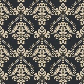 Damask patterns are symmetrical. (Pinterest) Damask patterns are symmetrical. (Pinterest)