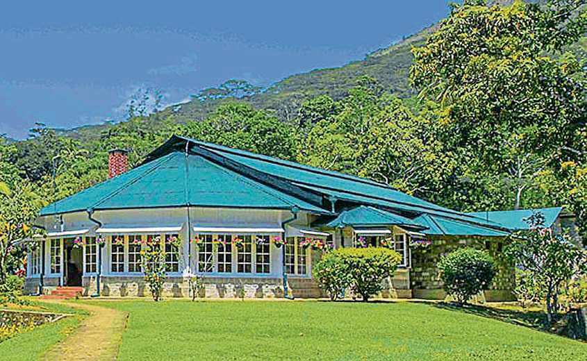The Mountbatten Bungalow in Kandy, Sri Lanka, now a heritage hotel. The Mountbatten Bungalow in Kandy, Sri Lanka, now a heritage hotel.