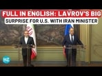 FULL IN ENGLISH: LAVROV'S BIG SURPRISE FOR U.S. WITH IRAN MINISTER FULL IN ENGLISH: LAVROV'S BIG SURPRISE FOR U.S. WITH IRAN MINISTER
