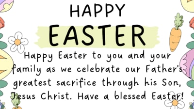 Happy Easter 2025: Easter a cornerstone of the Christian faith, inspiring millions worldwide with its message of renewal and spiritual reflection. 