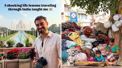 Canadian vlogger William Rossy documented his India visit with a series of pictures. (Instagram/@sprouht) Canadian vlogger William Rossy documented his India visit with a series of pictures. (Instagram/@sprouht)