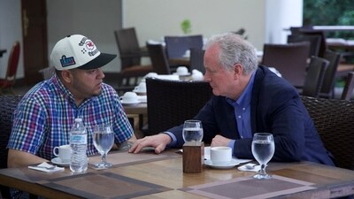 Van Hollen met with Salvadoran Abrego Garcia, whose wrongful deportation has triggered a political firestorm over President Donald Trump's hard-line immigration policies. He was detained in Maryland last month and expelled to El Salvador along with 238 Venezuelans and 22 fellow Salvadorans who were deported shortly after President Donald Trump invoked a rarely-used wartime authority. (AFP) Van Hollen met with Salvadoran Abrego Garcia, whose wrongful deportation has triggered a political firestorm over President Donald Trump's hard-line immigration policies. He was detained in Maryland last month and expelled to El Salvador along with 238 Venezuelans and 22 fellow Salvadorans who were deported shortly after President Donald Trump invoked a rarely-used wartime authority. (AFP)
