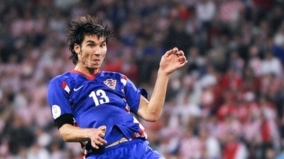 Croatian midfielder Nikola Pokrivac heads the ball during the final Euro 2008 Championships Group B football match. (AFP) Croatian midfielder Nikola Pokrivac heads the ball during the final Euro 2008 Championships Group B football match. (AFP)