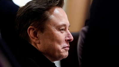 Elon Musk, owner of social media platform X, attends a cabinet meeting at the White House (REUTERS)