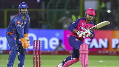 Rajasthan Royals' Vaibhav Suryavanshi in action against LSG. (PTI) Rajasthan Royals' Vaibhav Suryavanshi in action against LSG. (PTI)