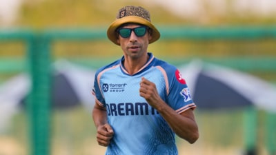 GT head coach Ashish Nehra GT head coach Ashish Nehra