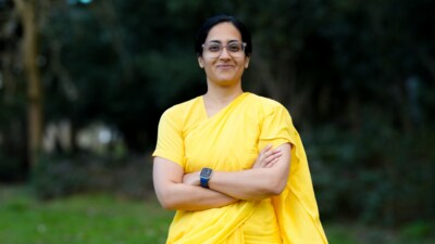 Brahmacharini Shripriya Chaitanya is running her first London Marathon (Chinmaya Mission/PA) Brahmacharini Shripriya Chaitanya is running her first London Marathon (Chinmaya Mission/PA)