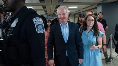 After returning from a three-day trip to El Salvador to demand the release of Kilmar Abrego Garcia, Van Hollen said that the controversy surrounding his unjust deportation and confinement "is not only about one man" but also about Trump's contempt for the American legal system. (AP) After returning from a three-day trip to El Salvador to demand the release of Kilmar Abrego Garcia, Van Hollen said that the controversy surrounding his unjust deportation and confinement "is not only about one man" but also about Trump's contempt for the American legal system. (AP)