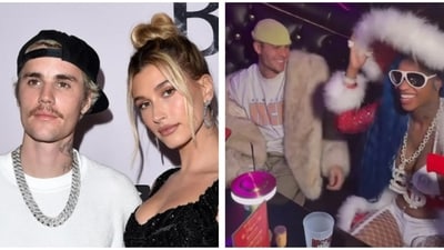 Hailey Bieber did not seem to mind Justin Bieber hanging out with the rapper. Hailey Bieber did not seem to mind Justin Bieber hanging out with the rapper.