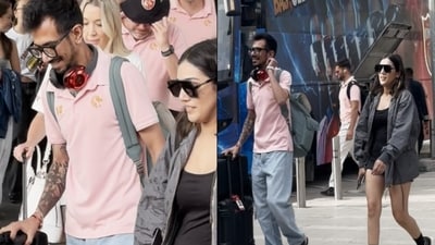RJ Mahvash and Yuzvendra Chahal were spotted together again RJ Mahvash and Yuzvendra Chahal were spotted together again