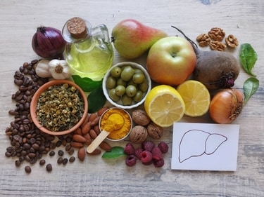 Make sure to include foods that support your liver's functions. (Shutterstock)