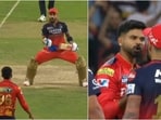 Virat Kohli celebrated in front of Shreyas Iyer, with the PBKS captain reacting to it during the handshake Virat Kohli celebrated in front of Shreyas Iyer, with the PBKS captain reacting to it during the handshake