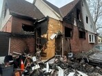 NYC Easter fire: Firefighters responded to a 911 call and arrived at 8725 Chevy Chase St. in Jamaica Estates to address the three-alarm fire. NYC Easter fire: Firefighters responded to a 911 call and arrived at 8725 Chevy Chase St. in Jamaica Estates to address the three-alarm fire.