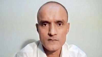 Kulbhushan Jadhav was arrested in March 2016 in Balochistan on charges of spying and sentenced to death the following year. India rejected the charges levelled against the former navy officer and said he was kidnapped by Pakistani operatives from the Iranian port of Chabahar, where he was running a business. (HT File) Kulbhushan Jadhav was arrested in March 2016 in Balochistan on charges of spying and sentenced to death the following year. India rejected the charges levelled against the former navy officer and said he was kidnapped by Pakistani operatives from the Iranian port of Chabahar, where he was running a business. (HT File)