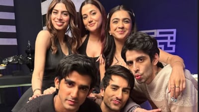 Apoorva Mukhija starred with Ibrahim Ali Khan and Khushi Kapoor among others in Nadaaniyan. Apoorva Mukhija starred with Ibrahim Ali Khan and Khushi Kapoor among others in Nadaaniyan.