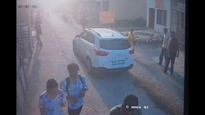 As per police, together with his four friends, including Raghav, a B-Pharmacy student, and Poorav, a second-year BBA student, Abhay hatched a conspiracy to kidnap Atharv to extort ₹1.5 lakh from his family. (CCTV) As per police, together with his four friends, including Raghav, a B-Pharmacy student, and Poorav, a second-year BBA student, Abhay hatched a conspiracy to kidnap Atharv to extort ₹1.5 lakh from his family. (CCTV)