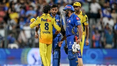 Rohit Sharma (76 not out) and Suryakumar Yadav (68 not out) tore apart Chennai Super Kings to hand Mumbai Indians a commanding nine-wicket win. (AFP) Rohit Sharma (76 not out) and Suryakumar Yadav (68 not out) tore apart Chennai Super Kings to hand Mumbai Indians a commanding nine-wicket win. (AFP)