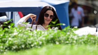 Actor Rukhsar Rehman in Lucknow (Deepak Gupta/HT)