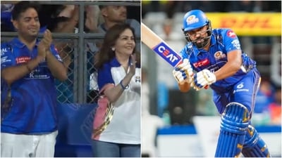 Rohit Sharma smashed a brilliant fifty to guide MI to a dominant win over CSK (X/PTI)