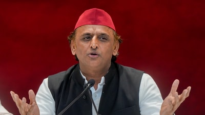 Yadav also accused the government of pressuring the relatives of stampede victims to change the cause of death. (PTI) Yadav also accused the government of pressuring the relatives of stampede victims to change the cause of death. (PTI)