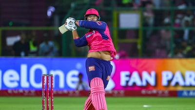 Vaibhav Suryavanshi plays a shot during IPL 2025 match between Rajasthan Royals and Lucknow Super Giants at Sawai Mansingh Stadium (PTI) Vaibhav Suryavanshi plays a shot during IPL 2025 match between Rajasthan Royals and Lucknow Super Giants at Sawai Mansingh Stadium (PTI)