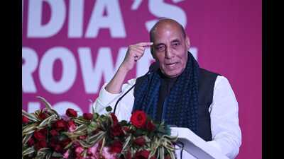 Rajnath Singh made the announcement while interacting with people at the Prabuddh Jan Sammelan in Indira Nagar on Sunday. (FILE PHOTO) Rajnath Singh made the announcement while interacting with people at the Prabuddh Jan Sammelan in Indira Nagar on Sunday. (FILE PHOTO)