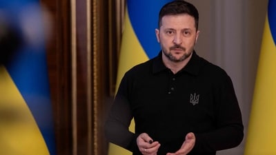 Ukrainian president Volodymyr Zelenskyy (AFP) Ukrainian president Volodymyr Zelenskyy (AFP)