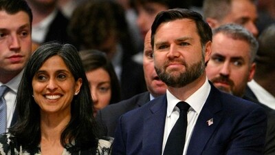 US vice president JD Vance and his wife Usha Vance will visit India tomorrow for a four-day visit (AFP)