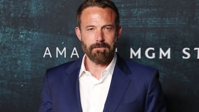US actor Ben Affleck at the Amazon MGM Studios The Accountant 2 premiere at the TCL Chinese Theatre in Hollywood, California. (AFP) US actor Ben Affleck at the Amazon MGM Studios The Accountant 2 premiere at the TCL Chinese Theatre in Hollywood, California. (AFP)