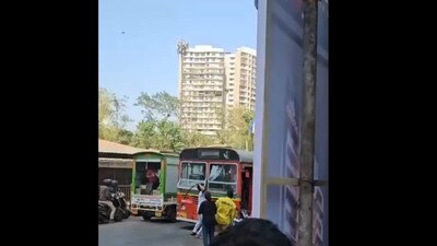 The boy has been detained by Mumbai police. (Screengrab from video posted on X by @Rajmajiofficial) The boy has been detained by Mumbai police. (Screengrab from video posted on X by @Rajmajiofficial)