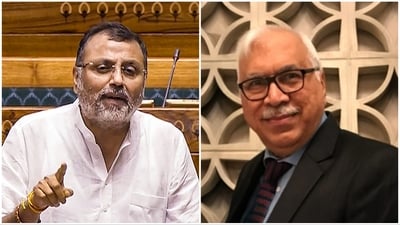 Nishikant Dubey called former Chief Election Commissioner S Y Quraishi, a "Muslim commissioner". Nishikant Dubey called former Chief Election Commissioner S Y Quraishi, a "Muslim commissioner".