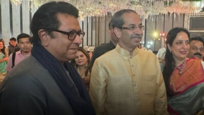 Sanjay Raut said that for Maharashtra, if MNS and Shiv Sena -UBT need to come together, they will. (File/X/@SumitBaneMNS) Sanjay Raut said that for Maharashtra, if MNS and Shiv Sena -UBT need to come together, they will. (File/X/@SumitBaneMNS)
