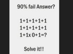A tricky maths brain teaser shared on X left users baffled.