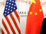 US and China flags