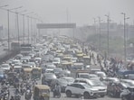 Roads leading to Delhi from Ghaziabad saw traffic snarls on Monday due to a blockade by the family of a woman who died in a road accident at 5:30 am on Monday at Chhijarsi cut. Roads leading to Delhi from Ghaziabad saw traffic snarls on Monday due to a blockade by the family of a woman who died in a road accident at 5:30 am on Monday at Chhijarsi cut.