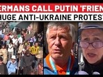 Germans Come Out On Road Against Ukraine Germans Come Out On Road Against Ukraine