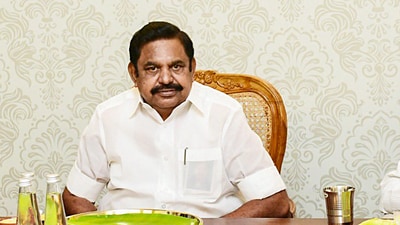 Edappadi K Palaniswami said NEET was implemented when the DMK government was in power in Tamil Nadu. (ANI) Edappadi K Palaniswami said NEET was implemented when the DMK government was in power in Tamil Nadu. (ANI)