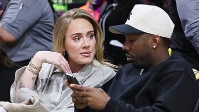 Adele was spotted with fiance Rich Paul enjoying a game of basketball Adele was spotted with fiance Rich Paul enjoying a game of basketball