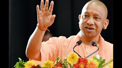 Adityanath at an event to felicitate volunteers of the Guru Gorakhnath Health Service Yatra 5.0, (File Photo) Adityanath at an event to felicitate volunteers of the Guru Gorakhnath Health Service Yatra 5.0, (File Photo)