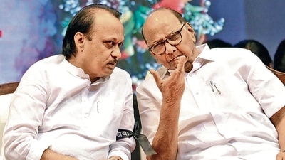 From the ruling camp, Shiv Sena minister Sanjay Shirsat said he won't be surprised if the Pawars mend fences and join hands. (HT Photo) From the ruling camp, Shiv Sena minister Sanjay Shirsat said he won't be surprised if the Pawars mend fences and join hands. (HT Photo)