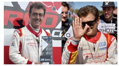 Ajith Kumar and team wins second spot at Belgium's Spa-Francorchamps circuit. (Twitter) Ajith Kumar and team wins second spot at Belgium's Spa-Francorchamps circuit. (Twitter)