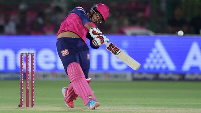 Rajasthan Royals' Vaibhav Suryavanshi in action. (REUTERS)
