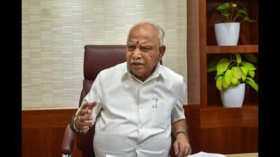 Citing judicial propriety, a bench of justices JB Pardiwala and Manoj Misra deferred its verdict on Yediyurappa’s plea (PTI) Citing judicial propriety, a bench of justices JB Pardiwala and Manoj Misra deferred its verdict on Yediyurappa’s plea (PTI)