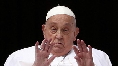 Pope Francis death: When will next pontiff be named and who will it be? (REUTERS) (HT_PRINT) Pope Francis death: When will next pontiff be named and who will it be? (REUTERS) (HT_PRINT)