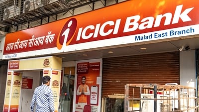 Financials rose 1%, with ICICI Bank and HDFC Bank adding 2.1% and 0.9%, respectively. (Pic used for representation) (Bloomberg)