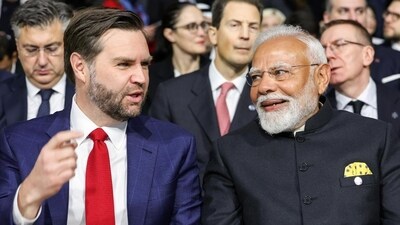 United States vice president JD Vance is set to arrive in New Delhi with his family on April 21. (HT_PRINT) United States vice president JD Vance is set to arrive in New Delhi with his family on April 21. (HT_PRINT)