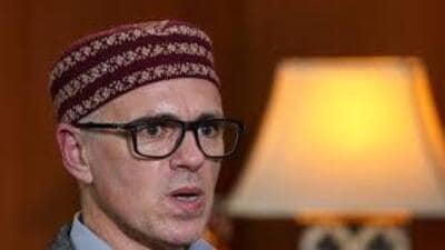Jammu and Kashmir chief minister Omar Abdullah (HT File) Jammu and Kashmir chief minister Omar Abdullah (HT File)